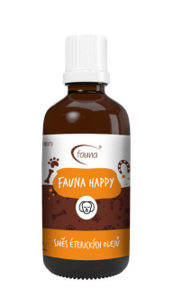 FAUNA HAPPY - upokojujúca zmes pre zvieratá 50 ml