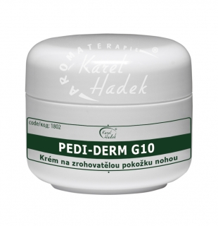 Pedi-Derm G10 – krém na stvrdnutú kožu na pätách 5 ml