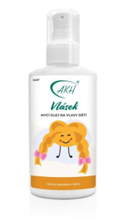 VLÁSEK - prírodný detský umývací olej na vlasy - 100 ml
