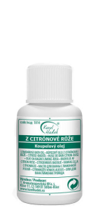 CITRÓNOVÁ RUŽA kúpeľový olej - 20 ml